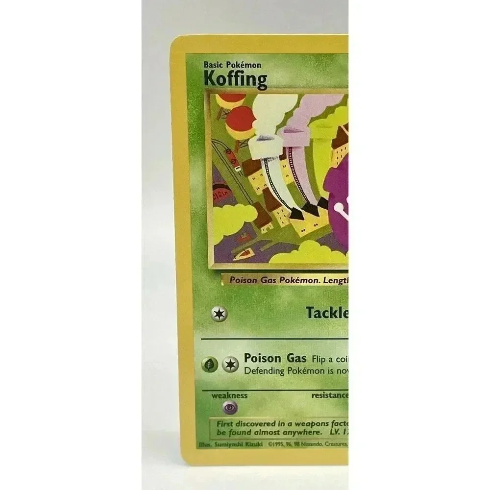 Koffing 58/82 Vintage 2000 Non Holo‎ Pokémon Card Team Rocket Unlimited WOTC LP
